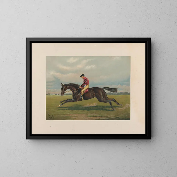 Iroquois Painting - Henry Stull — framed artwork on a wall