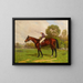 Montana painting with Garrison Up - Henry Stull — framed artwork on a wall