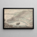 Coastal Landscape Painting - Henry Swinburne — framed artwork on a wall