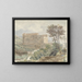 Landscape near Vietri - Henry Swinburne — framed artwork on a wall