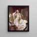 Emma and Federica Bankes of Soughton Hall - Henry Tanworth Wells — framed artwork on a wall