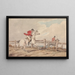 Faire la chose et la chose faite ne la faisant en rien - Henry Thomas Alken — framed artwork on a wall