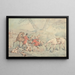 Fox Hunt, reached terrier - Henry Thomas Alken — framed artwork on a wall