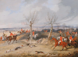 Hunting scene in full gallop - Henry Thomas Alken — artwork view