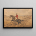 Clever Entry and Exit - Henry Thomas Alken — framed artwork on a wall
