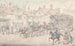 La surprise de M. Jorrocks en voyant la diligence de Paris, mon vig ici, le spectacle de bêtes sauvages de Wombwell - Henry Thomas Alken — artwork view