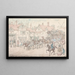 La surprise de M. Jorrocks en voyant la diligence de Paris, mon vig ici, le spectacle de bêtes sauvages de Wombwell - Henry Thomas Alken — framed artwork on a wall