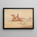 Too Fast - Henry Thomas Alken — framed artwork on a wall
