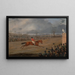 Scenes of an obstacle race The Winner - Henry Thomas Alken — framed artwork on a wall