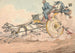 Discoveries in Sports or the Miseries of Driving Painting Trying a new pair, you discover that they are not only similar in color, weight, and action but also in layout - Henry Thomas Alken — artwork view