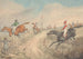 Course d'obstacles Le champ sautant dans et hors d'une allée - Henry Thomas Alken — artwork view
