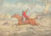 The Hunter Galloping to the Left and Encouraging the Dogs - Henry Thomas Alken — artwork view