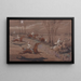 The Night Riders by Nacton, Whoop and Away, the large field near Biles Corner - Henry Thomas Alken — framed artwork on a wall