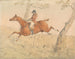 Overlooking a park fence and doing things easily - Henry Thomas Alken — artwork view