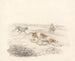 Deux pointeurs tournés vers la droite avec un sportif - Henry Thomas Alken — artwork view