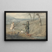 Hunting wild duck - Henry Thomas Alken — framed artwork on a wall
