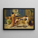 The Banquet - Henry Thomas Schafer — framed artwork on a wall