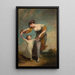 Portrait of a Mother and Child in a Landscape - Henry Thompson — framed artwork on a wall