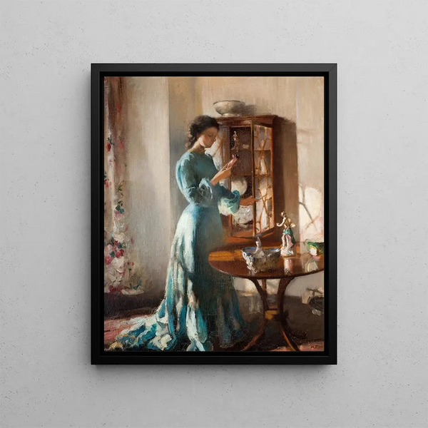 The Chinese Cabinet - Henry Tonks — framed artwork on a wall