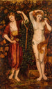 Autumn and Summer Painting - Henry Treffry Dunn — artwork view