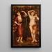 Autumn and Summer Painting - Henry Treffry Dunn — framed artwork on a wall
