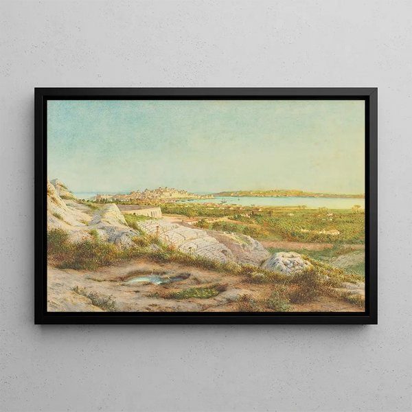 Syracuse - Henry Wallis — framed artwork on a wall