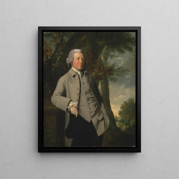 A Gentleman of the Countryside - Henry Walton — framed artwork on a wall