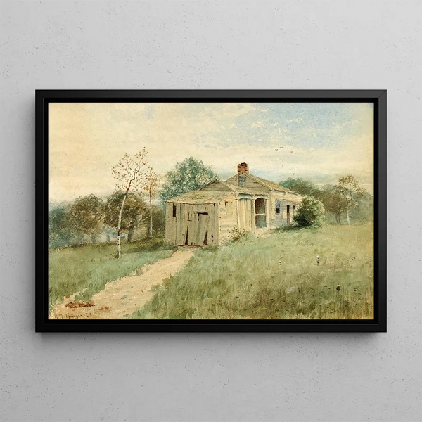 Untitled Painting - Henry Ward Ranger — framed artwork on a wall
