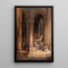 La Procession de l'Hostie - Henry Warren — framed artwork on a wall
