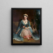 A Young Greek Woman - Henry William Pickersgill — framed artwork on a wall