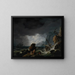 The Shipwreck - Henry d'Arles — framed artwork on a wall