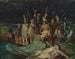 Alexandre crying Darius - Henry de Groux — artwork view