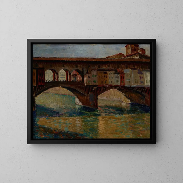 Florence - Henryk Dietrich — framed artwork on a wall