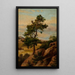 Pin parasol - Henryk Grabowski — framed artwork on a wall