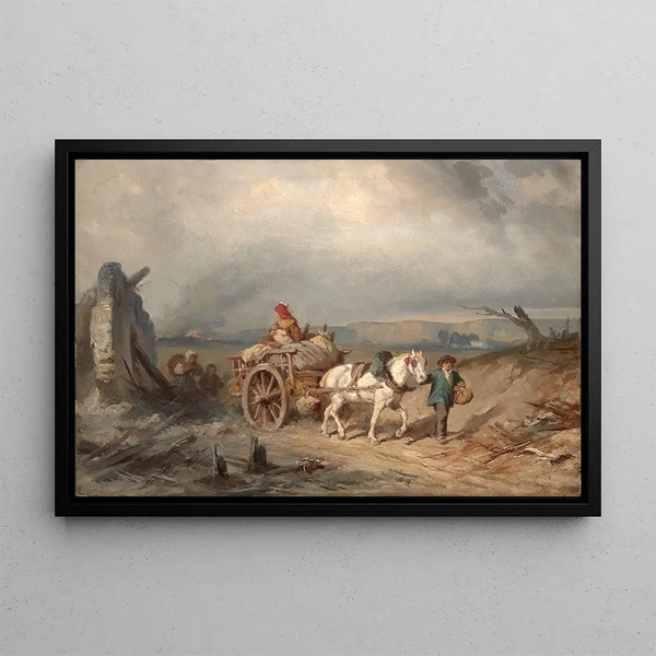 Évasion - Henryk Pillati — framed artwork on a wall