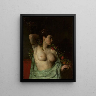 Henryk Pitkowski - Maenad female seminude.webp