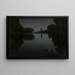 Pond with ducks - Henryk Piotrowski — framed artwork on a wall