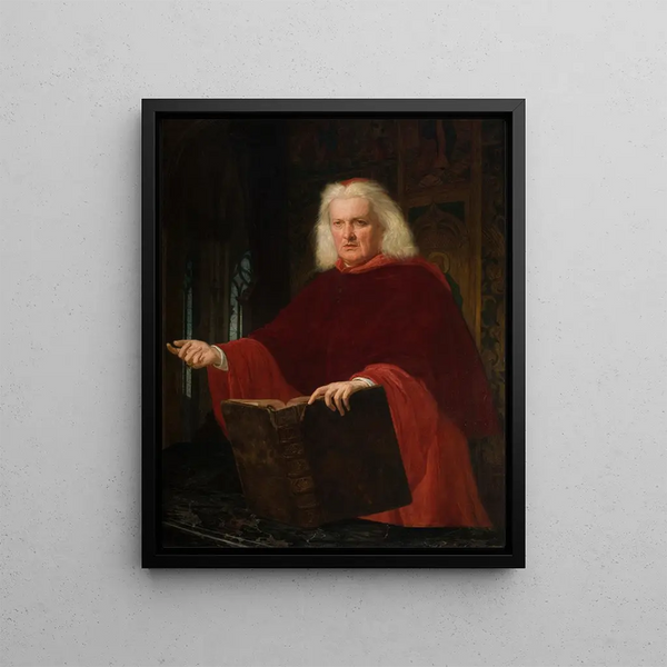 Cardinal - Henryk Rodakowski — framed artwork on a wall