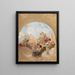 Aurora goddess of Dawn - Henryk Siemiradzki — framed artwork on a wall