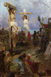 Christian Golgotha painting sketch - Henryk Siemiradzki — artwork view