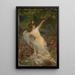 Diane et Actéon - Henryk Siemiradzki — framed artwork on a wall