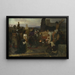 The Martyrdom of the Early Christians - Henryk Siemiradzki — framed artwork on a wall