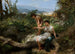Roman idyll painting Peach - Henryk Siemiradzki — artwork view
