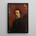 Self-portrait - Henryk Siemiradzki — framed artwork on a wall