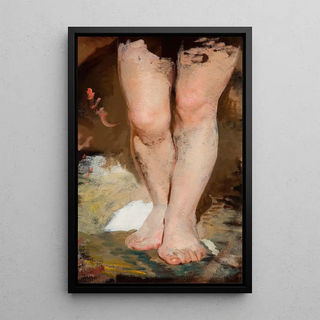 Henryk Siemiradzki - Study of Legs Phryne to the Painting Phryne on the Poseidons Celebration in Eleusis.webp