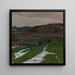 Landscape Painting near Vilnius - Henryk Szczygliski — framed artwork on a wall