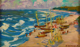 Theme of the Hel Peninsula - Henryk Uziembło — artwork view