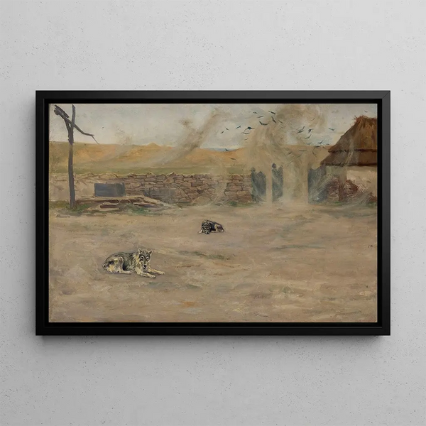 Spleen - Henryk Weyssenhoff — framed artwork on a wall