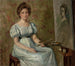 Self-portrait - Henryka Beyer-Czerniewska — artwork view