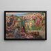 Les Guirlandes de l'amour - Herbert Arnould Olivier — framed artwork on a wall